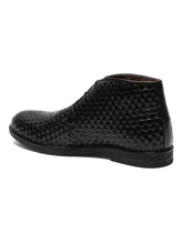 Load image into Gallery viewer, Men Black Leather Casual Shoes
