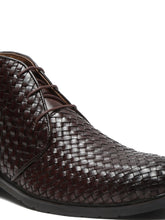 Load image into Gallery viewer, Men Brown Leather Casual Shoes