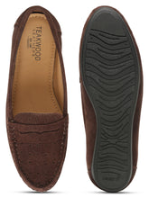 Load image into Gallery viewer, Women Suede Leather Slip-on Loafers