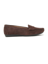 Load image into Gallery viewer, Women Suede Leather Slip-on Loafers