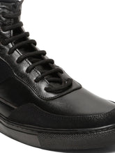 Load image into Gallery viewer, Men’s Leather Stylish High-Top Sneakers