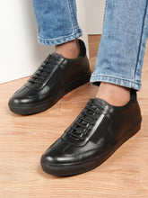 Load image into Gallery viewer, Men’s Leather Stylish Low-Top Sneakers