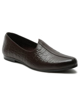 Load image into Gallery viewer, Teakwood Men T.Moro Textured Leather Mojaris