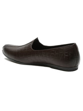 Load image into Gallery viewer, Teakwood Men T.Moro Textured Leather Mojaris