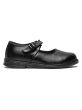Load image into Gallery viewer, Girls Black Leather school Shoes - Clearance sale