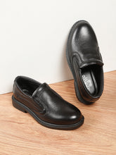 Load image into Gallery viewer, Kids’ Leather Slip-On Loafers