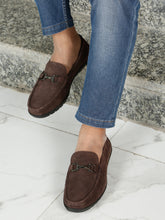 Load image into Gallery viewer, Men's Suede Leather Loafers