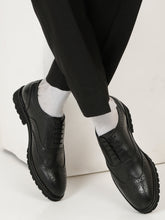 Load image into Gallery viewer, Men's Black Leather Formal shoes
