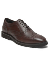 Load image into Gallery viewer, Men's Brown Leather Formal shoes