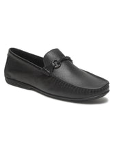 Load image into Gallery viewer, Men's Black Leather Flexi 360 Loafers