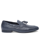 Load image into Gallery viewer, Teakwood Leather Men's Blue Casual Loafers
