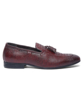 Load image into Gallery viewer, Teakwood Leather Men's Cherry Casual Loafers