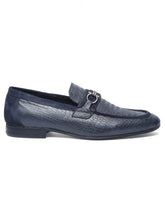 Load image into Gallery viewer, Teakwood Leather Men's Blue Casual Loafers