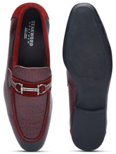 Load image into Gallery viewer, Teakwood Leather Men's Blue Casual Loafers