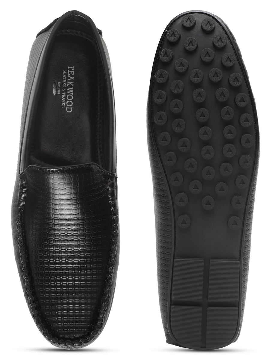 Lex Leather Loafers For Men Ultra Comfort Soft Leather Durable Classic Style Black main image 1