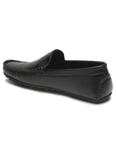 Load image into Gallery viewer, Men's Black Texture Leather Flexi 360 Loafers