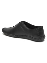 Load image into Gallery viewer, Men's Black Texture Leather Flexi 360 Moccasins
