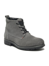Load image into Gallery viewer, Men's Black Suede Leather Lace-up Boots
