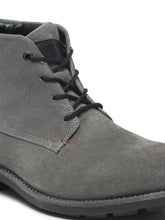 Load image into Gallery viewer, Men's Black Suede Leather Lace-up Boots