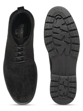 Load image into Gallery viewer, Black Lace-Up Casual Boots
