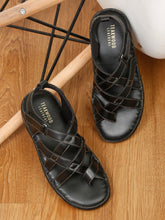 Load image into Gallery viewer, Tealwood Men Leather Comfort Sandal