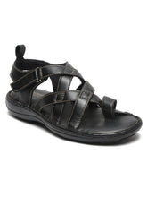 Load image into Gallery viewer, Tealwood Men Leather Comfort Sandal