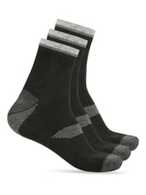 Load image into Gallery viewer, Teakwood Leathers Men's Pack Of 3 Cotton Above Ankle Length Socks
