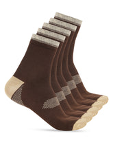 Load image into Gallery viewer, Teakwood Leathers Men's Pack Of 5 Cotton Above Ankle Length Socks