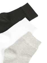 Load image into Gallery viewer, Teakwood Leathers Men's Pack Of 3 Cotton Above Ankle Length Socks