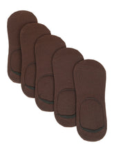 Load image into Gallery viewer, Teakwood Leathers Men's Pack Of 5 Cotton Shoe Liner Socks