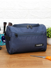 Load image into Gallery viewer, Teakwood Essentials Travel Toiletry Bag
