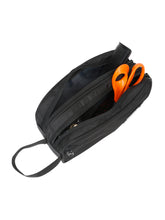 Load image into Gallery viewer, Teakwood Compact Dual-Zip Travel Toiletry Kit