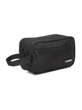 Load image into Gallery viewer, Teakwood Compact Dual-Zip Travel Toiletry Kit