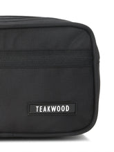Load image into Gallery viewer, Teakwood Compact Dual-Zip Travel Toiletry Kit