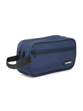 Load image into Gallery viewer, Teakwood Compact Dual-Zip Travel Toiletry Kit