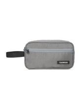 Load image into Gallery viewer, Teakwood Compact Dual-Zip Travel Toiletry Kit