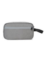 Load image into Gallery viewer, Teakwood Compact Dual-Zip Travel Toiletry Kit
