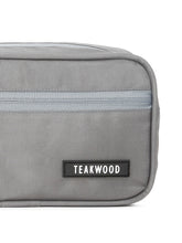 Load image into Gallery viewer, Teakwood Compact Dual-Zip Travel Toiletry Kit