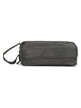 Load image into Gallery viewer, Teakwood Compact Dual-Zip Travel Toiletry Kit