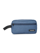 Load image into Gallery viewer, Teakwood Compact Dual-Zip Travel Toiletry Kit