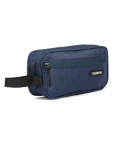 Load image into Gallery viewer, Teakwood Compact Dual-Zip Travel Toiletry Kit