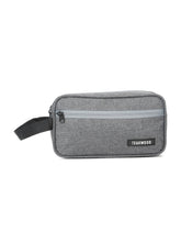 Load image into Gallery viewer, Teakwood Compact Dual-Zip Travel Toiletry Kit