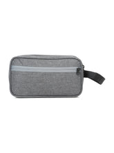 Load image into Gallery viewer, Teakwood Compact Dual-Zip Travel Toiletry Kit