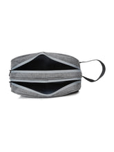 Load image into Gallery viewer, Teakwood Compact Dual-Zip Travel Toiletry Kit