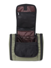 Load image into Gallery viewer, Teakwood Polyester Toiletry Kit Bag Olive Green - Clearance sale
