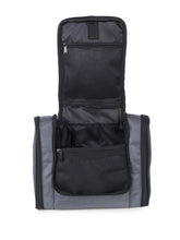 Load image into Gallery viewer, Teakwood Polyester Toiletry Kit Bag Grey - Clearance sale