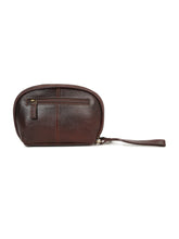 Load image into Gallery viewer, Unisex Leather Travel Toiletry Kit