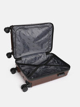 Load image into Gallery viewer, Dart Textured Hard Sided Cabin Sized Trolley Bag