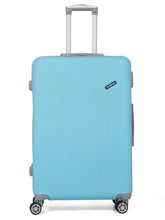 Load image into Gallery viewer, Sea Blue Textured Hard-Sided Trolley Bag