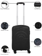 Load image into Gallery viewer, Dart Textured Hard Sided Cabin Sized Trolley Bag